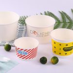 Double PE coated paper bowl