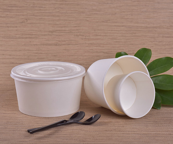 PLA biodegradable paper bowl