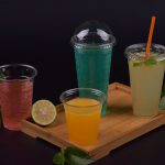 Disposable PLA degradable plastic cup