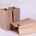 kraft paper bag with handle