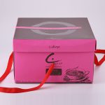 cake box with handle