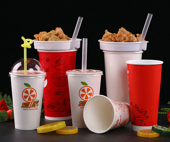 Double PE coated paper cup