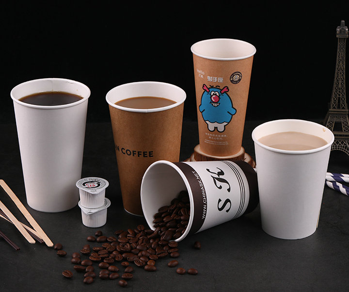 Double layer paper cup