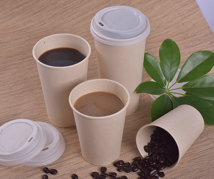 Bamboo pulp paper cup