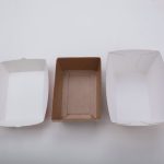 Paper food tray