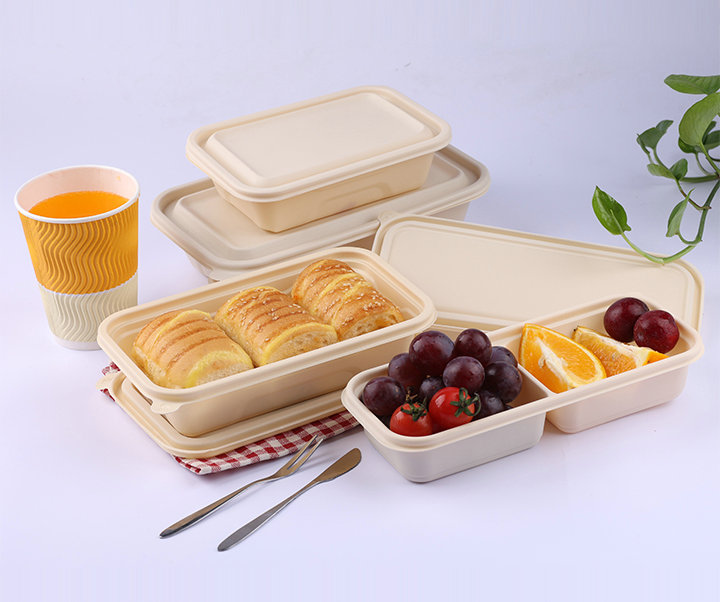 Degradable Cornstarch lunch box