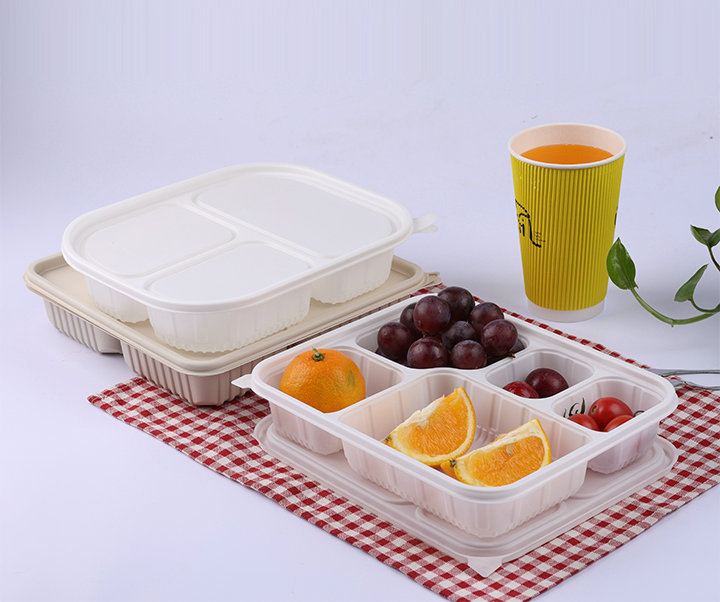 Degradable Cornstarch lunch box