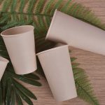 Bamboo pulp paper cup