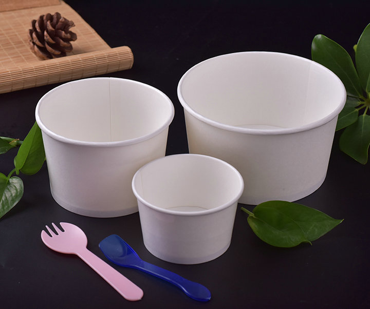 PLA biodegradable paper bowl