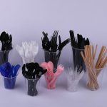 PLA knife and fork spoon , PLA straw